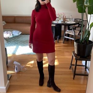 Reformation Turtleneck Dress